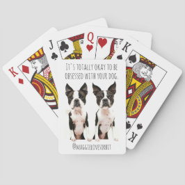 Personlig Pet-kort och textuppspelningskort Casinokort