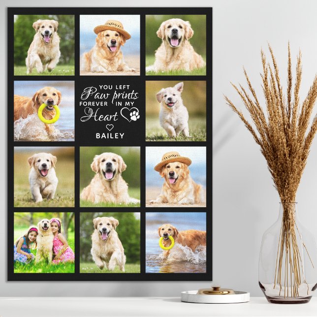 Personlig Pet Memorial Gift Pet Loss Keepsak Canvastryck (Skapare uppladdad)