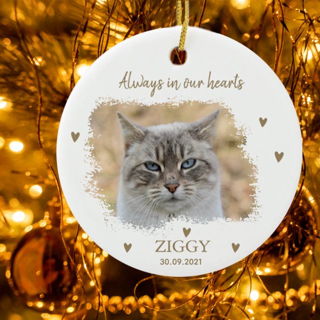 Personlig Pet Memorial Julgransprydnad Keramik (Skapare uppladdad)