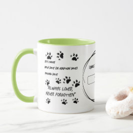 Personlig Pet Memorial Mugg -