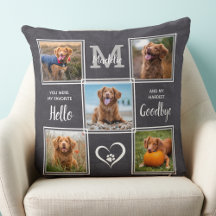 Personlig Pet Memorial Pet Loss-fotokollage