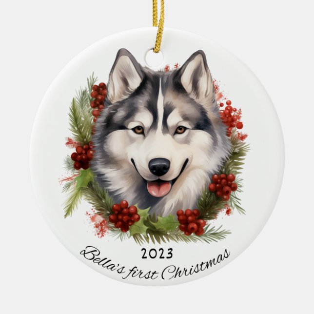 Personlig Pet Ornament (Framsidan)