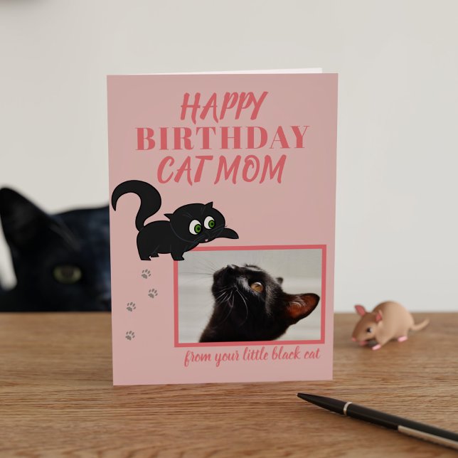 Personlig Pet Photo Birthday Card från Katt Kort (Skapare uppladdad)