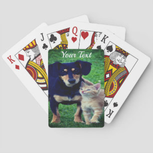Personlig Pet Photo Classic-spelkort Casinokort