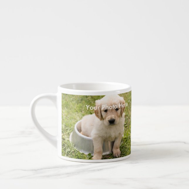 Personlig Pet Photo Espresso Mugg Espressomugg (Vänster)