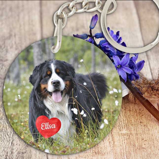 Personlig Pet Photo Hund älskare Keepsak (Skapare uppladdad)