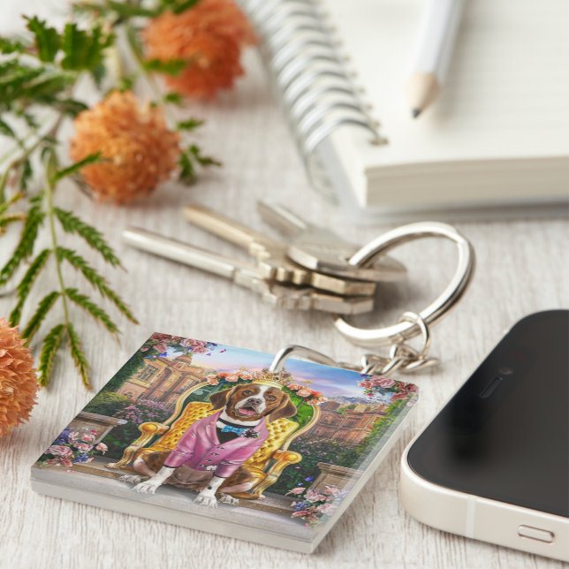 Personlig Pet Photo Hund älskare Keepsak (Högra Framsidan)