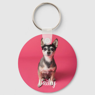 Personlig Pet Photo Hund älskare, Pet Photo Gifts Nyckelring