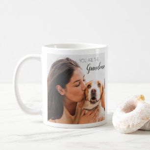 Personlig Pet Photo Hund Grandma Mor Kaffemugg