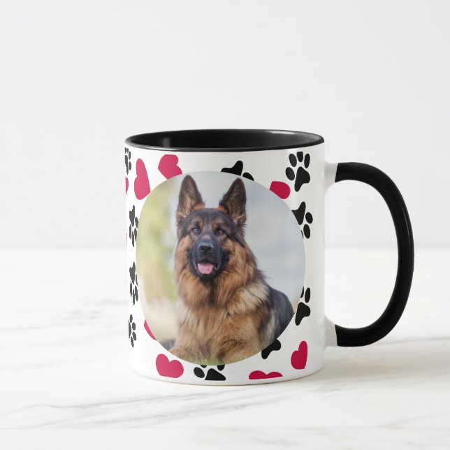 Personlig Pet Photo Mugg (Höger)