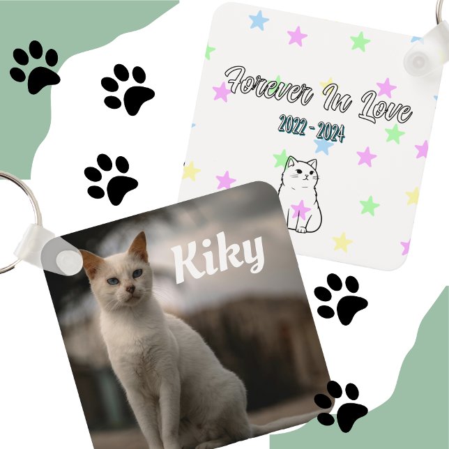 Personlig Pet Photo Nyckelring (Skapare uppladdad)