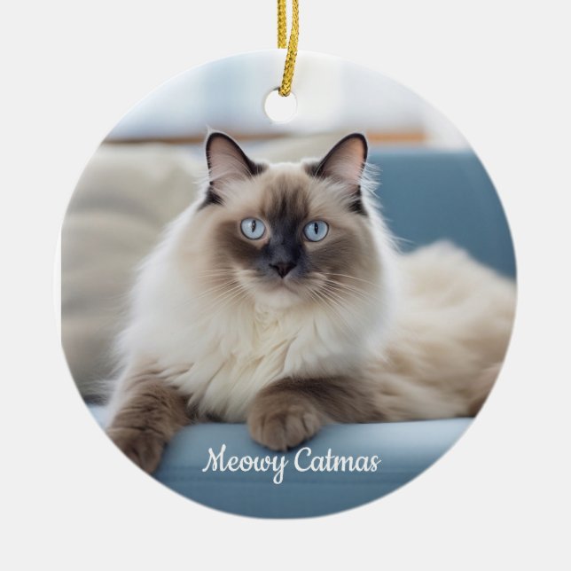 Personlig Pet Photo Ornament (Framsidan)