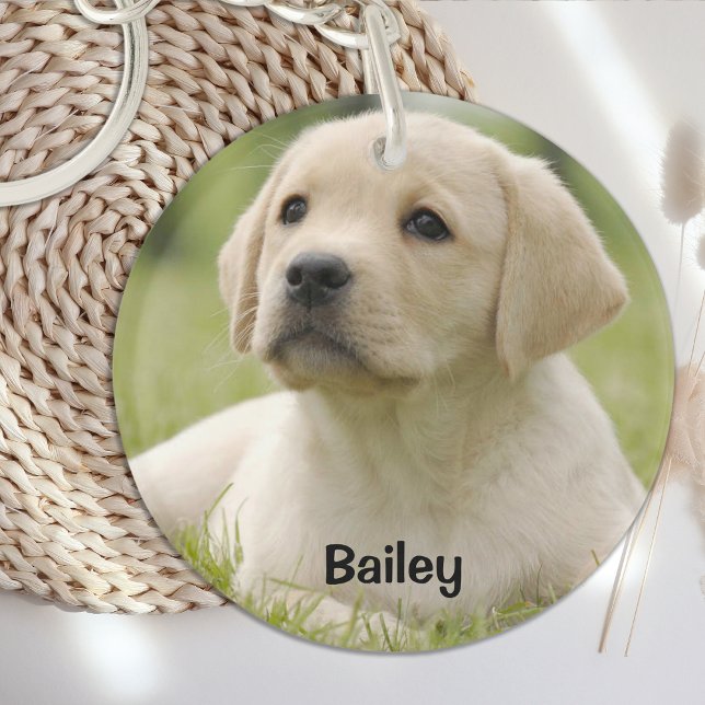 Personlig Pet Photo Puppy Hund älskare Keepsak (Skapare uppladdad)