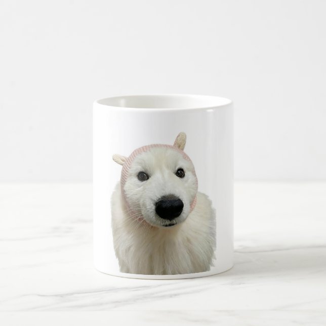 Personlig Pet Photo Söt Hund kaffe mugg (Center)