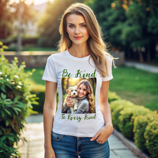 Personlig Pet Photo - var vänlig mot alla typer av T Shirt