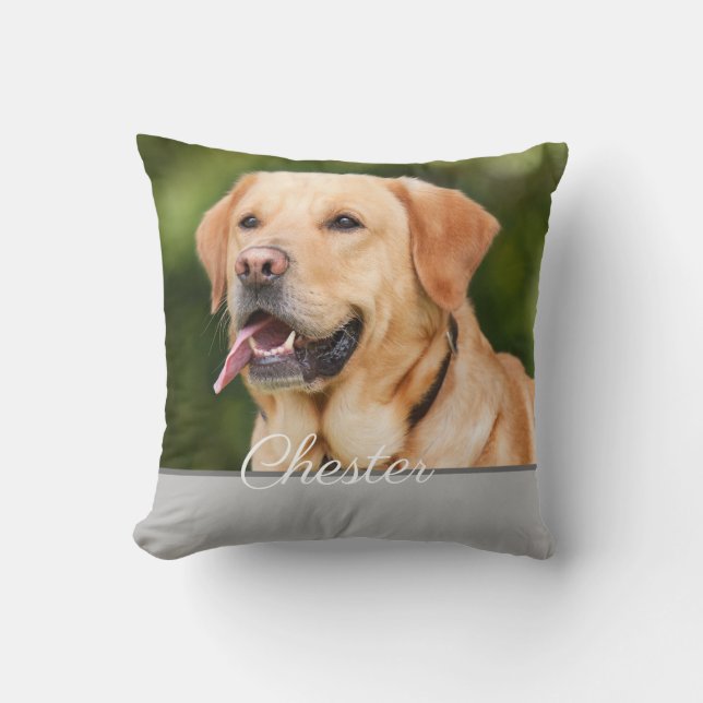 Personlig Pet Porträtt Pillow Kudde (Framsida)