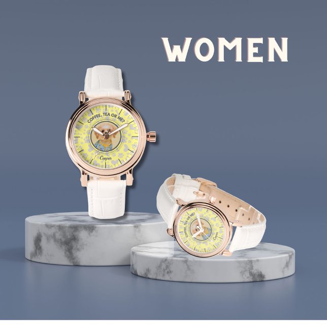 Personlig Pet Porträtt-tidsstycke - Vuxen och barn Armbandsur (Custom Pet Photo Watch)