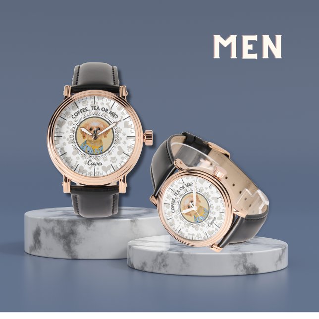 Personlig Pet Porträtt-tidsstycke - Vuxen och barn Armbandsur (Custom Pet Photo Watch)