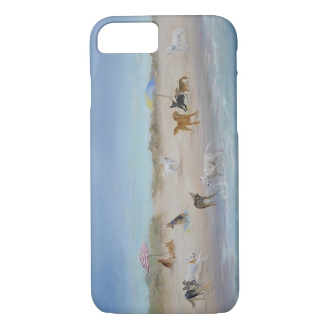 Personlig Pet Svan Telefonväska för IPhone 7 Case-Mate iPhone Skal (Baksida)