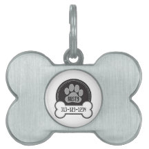 Personlig Pet Tag/Tass och Bone