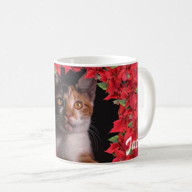 Personlig Pets fotojul Kaffemugg (Framsida höger)