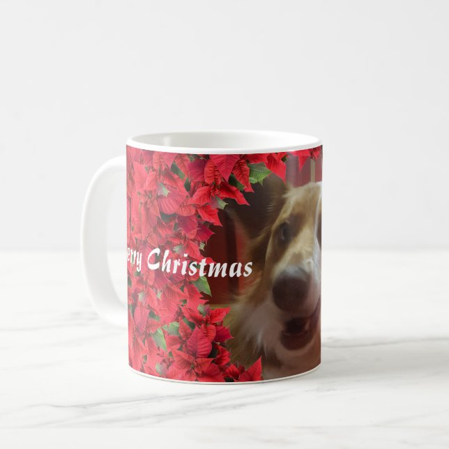 Personlig Pets fotojul Kaffemugg (Framsida vänster)