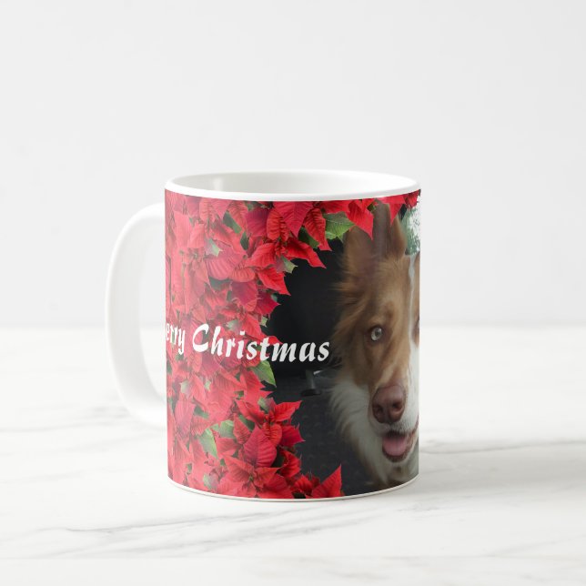 Personlig Pets fotojul Kaffemugg (Framsida vänster)