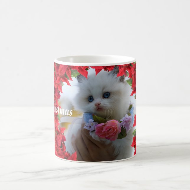 Personlig Pets fotojul Kaffemugg (Center)
