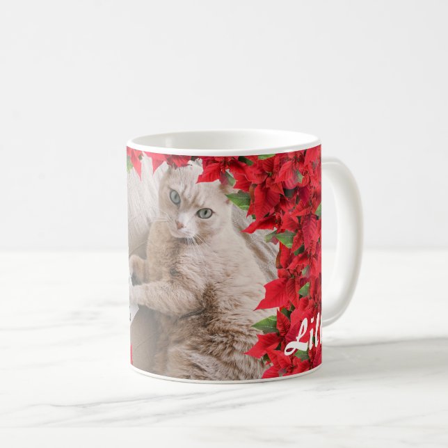 Personlig Pets fotojul Kaffemugg (Framsida höger)