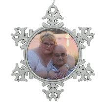 Personlig peuter snowflake-ornament