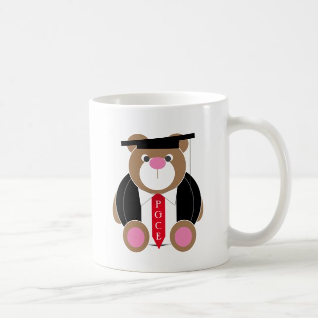 Personlig PGCE-nalle för söt lärare Kaffemugg (Höger)