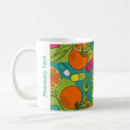 Personlig Pharmacy Mugg Retro Oranges