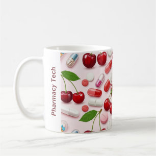 Personlig Pharmacy Mugg Rosa Cherries