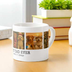 Personlig Photo and Kärlek Heart Best Hund Parent Espressomugg