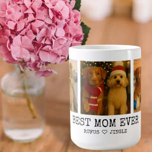 Personlig Photo and Kärlek Heart Best Hund Parent Kaffemugg