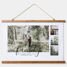 Personlig Photo and Text Photo Collage Family