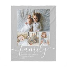 Personlig Photo and Text Photo Collage Family