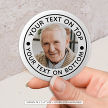 Personlig Photo Anpassningsbar Text Färg