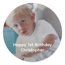 Personlig Photo Baby Kids första födelsedag