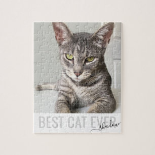Personlig Photo Best Cat All Anpassningsbar Pet Ji Pussel