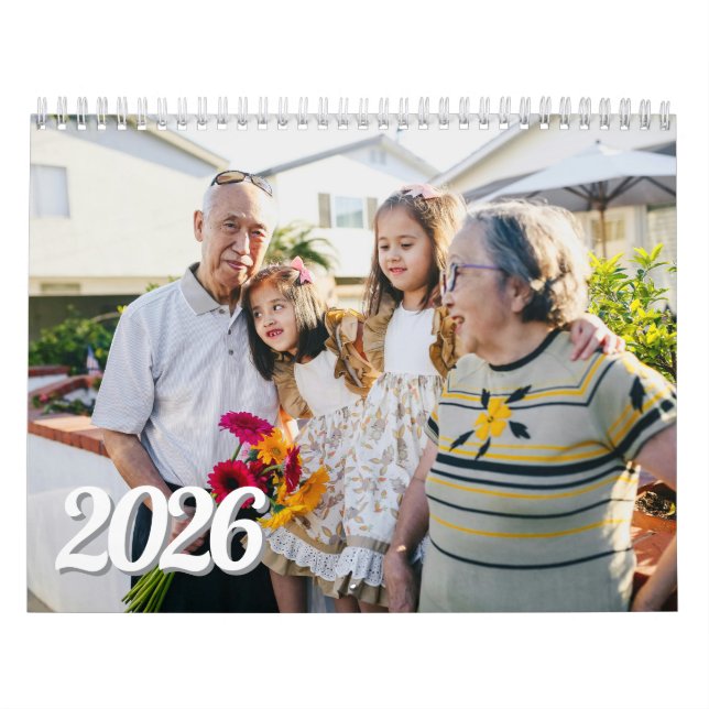 Personlig Photo Calendar Gift för Mamma Kalender (Omslag)