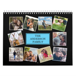 Personlig Photo Collage Calendar Kalender