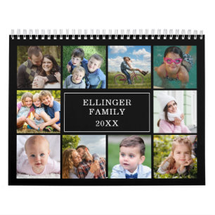 Personlig Photo Collage Calendar Kalender