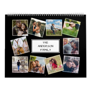 Personlig Photo Collage Calendar Kalender