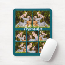 Personlig Photo Collage Mousepad - Anpassningsbar