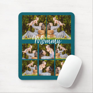 Personlig Photo Collage Mousepad - Anpassningsbar Musmatta