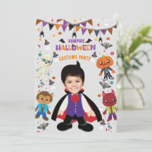 Personlig Photo Costume Party Halloween Kids