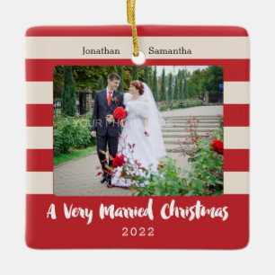 Personlig Photo, en mycket marristen jul Julgransprydnad Keramik