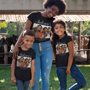 Personlig Photo Family Reunion T Shirt