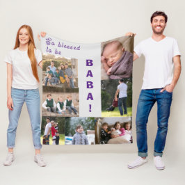 Personlig Photo Fleece Blanket